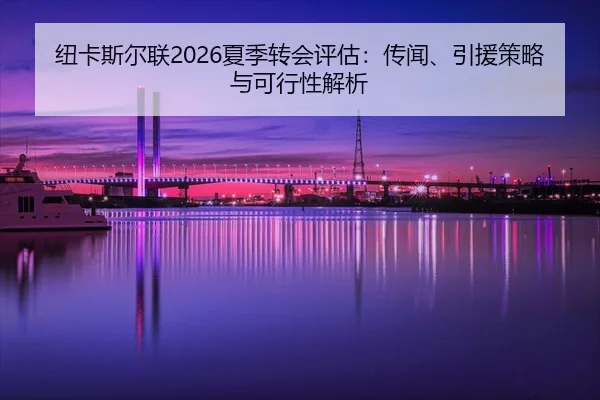 纽卡斯尔联2026夏季转会评估：传闻、引援策略与可行性解析